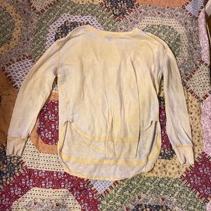 🔥Yellow long sleeve shirt